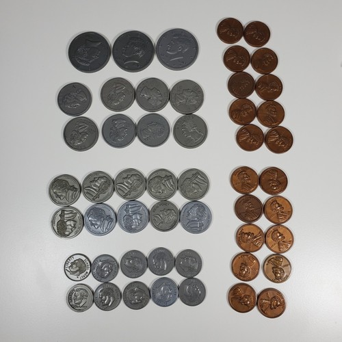 Learning Money Coins Eta Cuisenaire + hand2mind Play Pretend Mix Lot Unverified - Picture 4 of 4