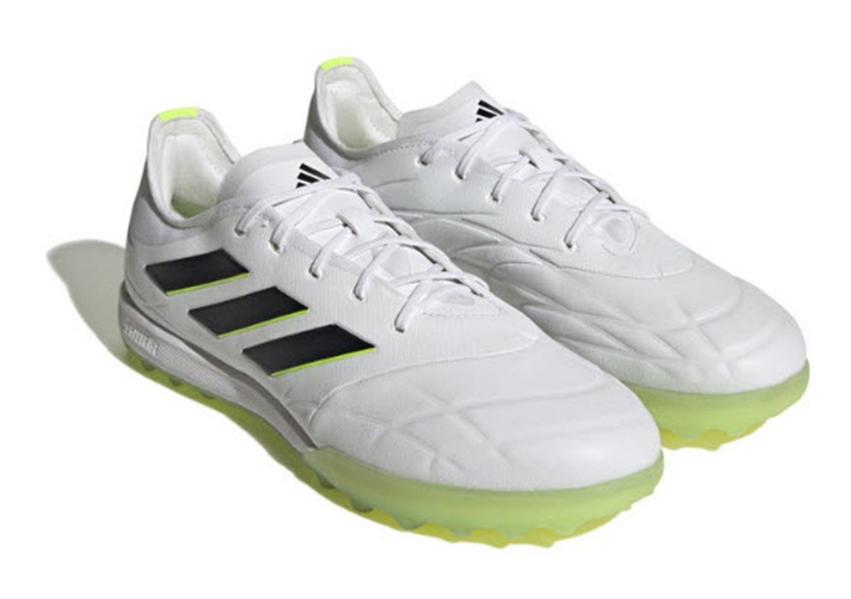 adidas COPA PURE.1 FG スパイク ホワイト　26.5 ADIDAS COPA PURE.1 FG SOCCER CLEATS WHITE AND GREEN MENS