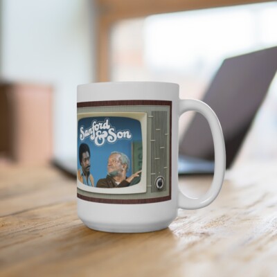 SANFORD & SON TV Show Tv Retro Design Ceramic Mug 15oz Extra Large 