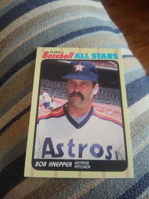 BOB KNEPPER 1989 FLEER BASEBALL ALL STARS 25 OF 44 EBay
