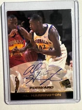 K281,135 - 1998 Press Pass Autographs #14 Al Harrington Auto