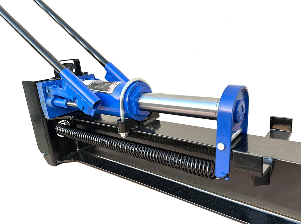 Manual 12Ton Hydraulic Horizontal Log Splitter Fire Wood Splitting Machine NEW - Image 4 of 4