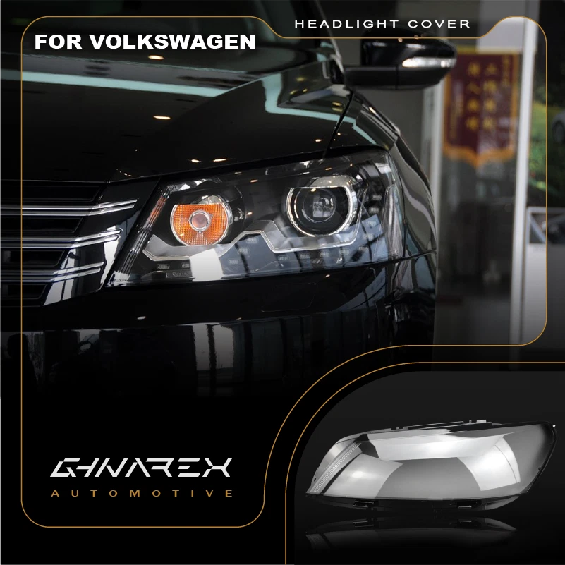 For Volkswagen Passat B7 2011 2015 Headlight Lens Replacement