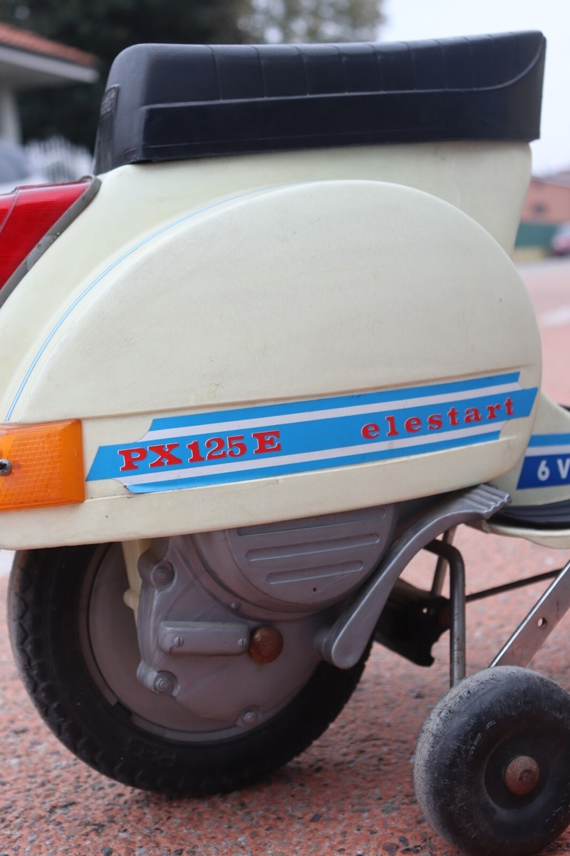 Vespa Peg Perego Vintage Toy V050 Age 1986 Working Elestart Vespa Peg Perego Vintage Toy V050 Age 1986 Working Elestart