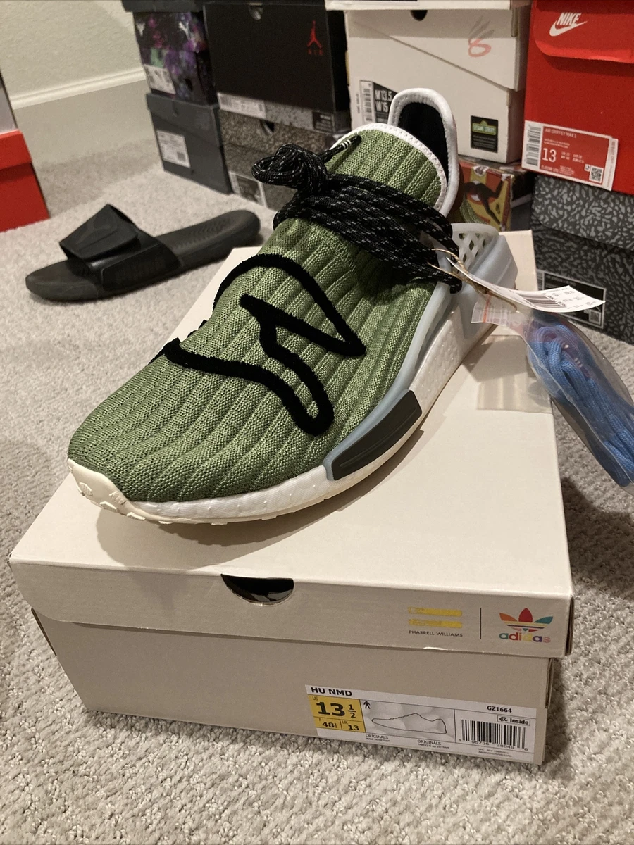 adidas NMD Hu Pharrell x Billionaire Boys Club Running Dog Green