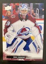 2022-23 Series 1 Base #45 Pavel Francouz - Colorado Avalanche!