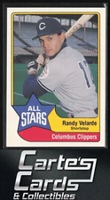 Randy Velarde 1989 CMC AAA Triple A All-Stars #19 Columbus Clippers