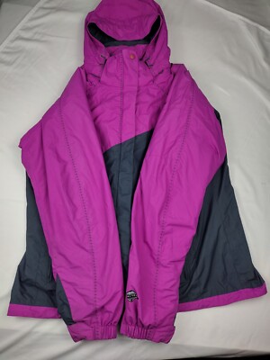 ア*ー様 columbia down parka black pink tech Women's Columbia Ski Parka Jacket XL Double Layer Omni Tech Hooded