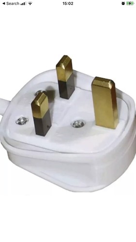 Cable de alimentación de red ShaniTech UK 5M 5 metros ángulo recto a IEC C13 para TV S - Imagen 4 de 4