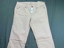 Ann Taylor Loft Modern Straight Thin Wale Corduroy Pants, Cords. Women's 4, NWT 