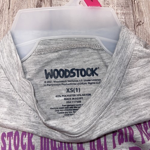 WoodStock Womens Gray T-Shirt Size XS1 - Picture 4 of 7