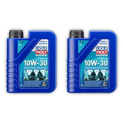 2x 1L LIQUI MOLY 25022 Motoröl Marine 4T Motor Oil 10W-30 Boot Schiff