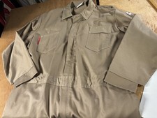 new Lakeland FR Flame Resistant CAT2 Tan/Khaki Work Coveralls Men BIG 3XL C08120