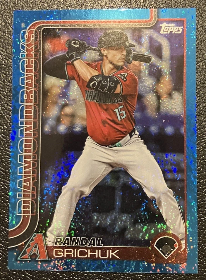 2025 Rare Topps Series 2 Blue Foil #475 Randal  Grichuk 059/150 Diamondbacks