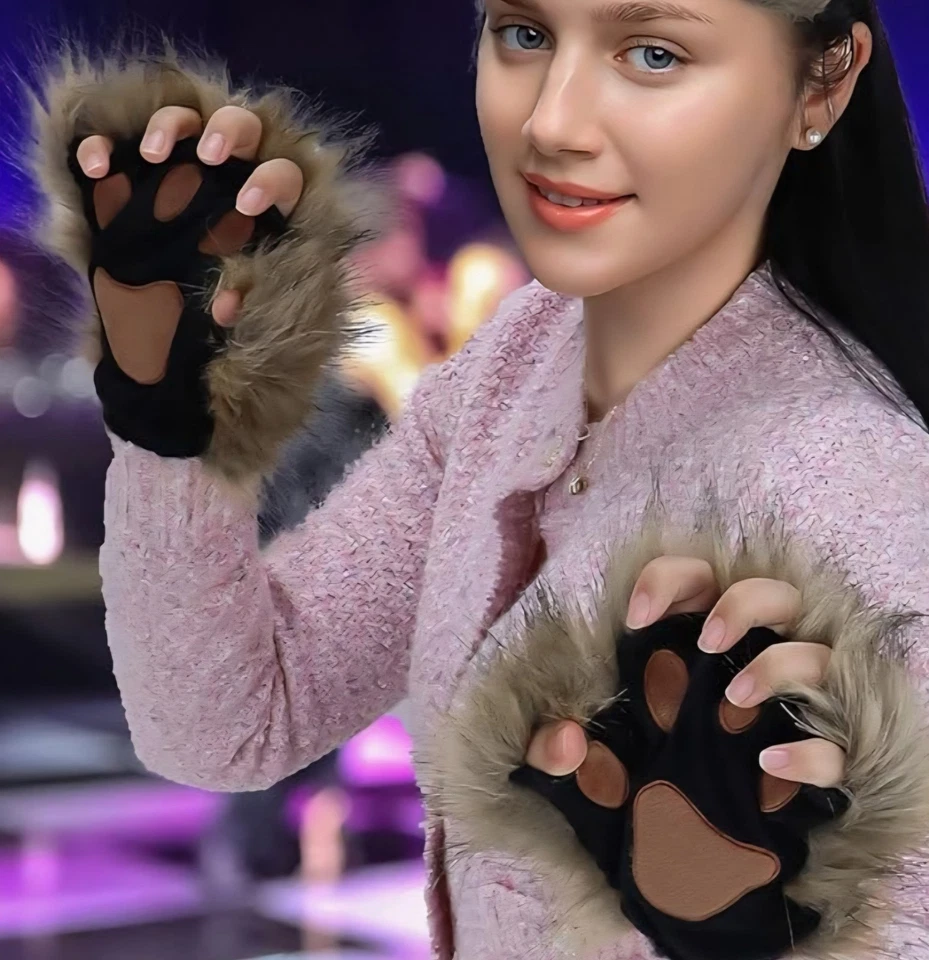 Gato Zorro Therian Patas Peludas Set Cosplay Mascarada Halloween  Foto 2 de 4