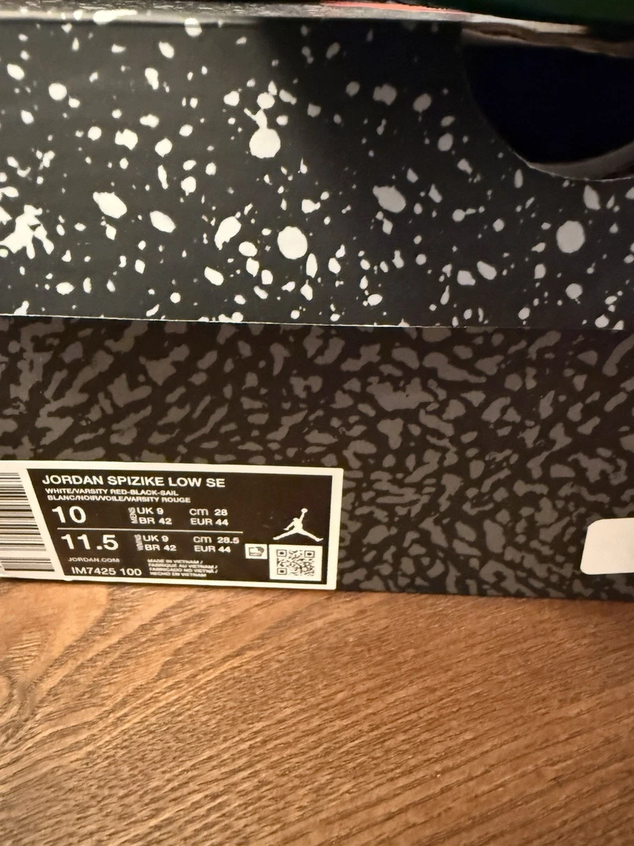 Jordan Spizike Do the Right Thing Größe 10