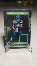 2016 Donruss Optic #DRT-CP C.J. Prosise Rookie Threads #/175
