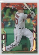 2014 Topps Finest Green Refractor 68/199 Ian Desmond #65 1s8