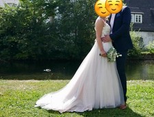 Brautkleid blush Gr. 36/38, NP 1520€