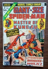 Marvel Comics GIANT-SIZE SPIDER-MAN AND MASTER OF KUNG FU #2 - 1974