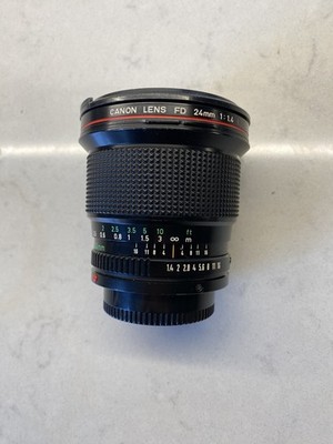 Canon FD 24mm F1.4 L Manual Focus Japanisch Bitte Lesen Nicht Komplett! Body only 