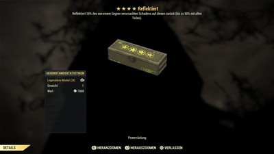 Fallout 76 Reflektiert Mod
