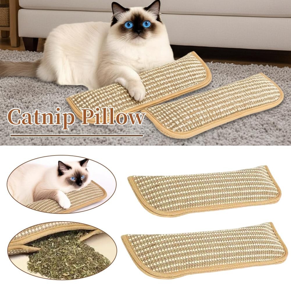 Catnip Kicker Pillow, Interactive Catnip Chew Toy for Indoor Cats - Hot Sale