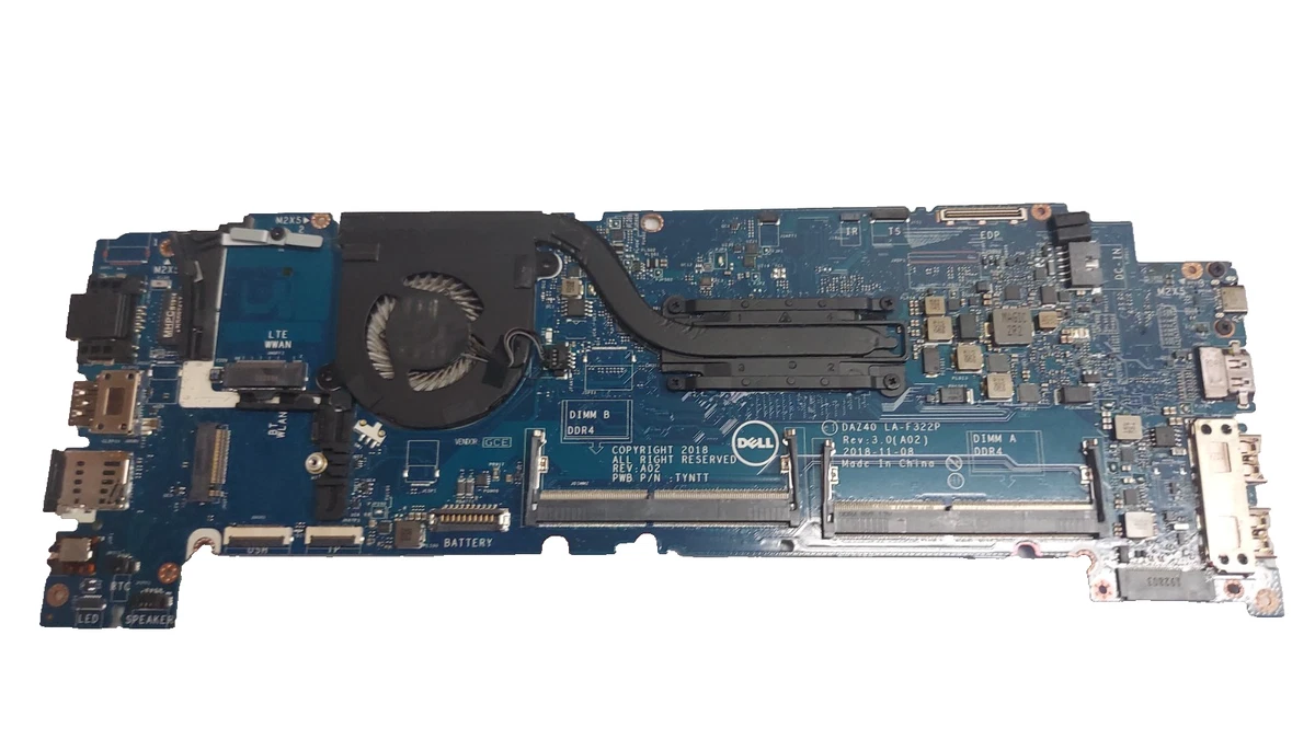 Dell Latitude 420 20 I7-118G7 3.7 GHz Motherboard 4CCV 04CCV