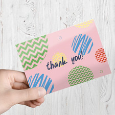 Thank You Cards 24pcs , Includes Blank Cards Envelopes with Stickers, 4 x 6"