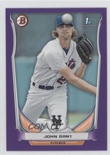 2014 Bowman Prospects Purple John Gant #BP74 0q0