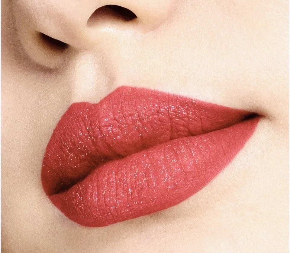  Lápiz labial líquido de lentejuelas DIOR Rouge Duo Holidays2025 #999 espectacular nuevo en caja + bolsa Foto 2 de 4