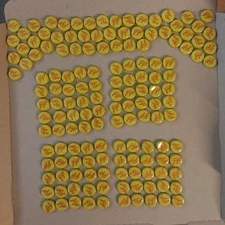 Topo Chico Yellow Caps 150 QTY