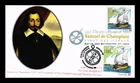 DR JIM STAMPS US COVER VOYAGE OF SAMUEL DE CHAMPLAIN FDC JOINT ISSUE COMBO