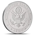 1 oz United States Armed Forces Army Silver Round