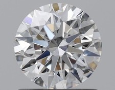 Cert. AGI 1 CT Round Brilliant Natural Mined Diamond Loose D color VVS1 clarity