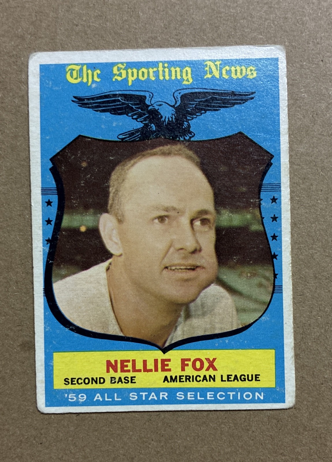 1959 Topps #556 - Nellie Fox (High #) (Free Ship)