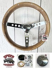 1968-1969 Amc Rebel Amx Javelin Wood Steering Wheel 13 12 Classic Walnut