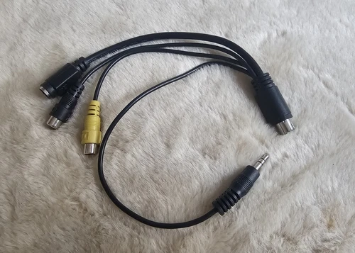 ATI All in wonder av audio video in cable composite svideo