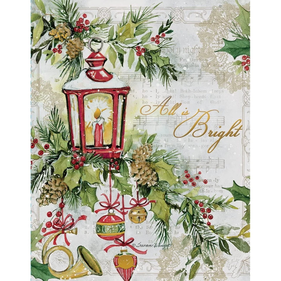 Multicolor Christmas Greeting Cards 18 Boxed Cards With Envelopes And Keepsak... - Image 2 of 4
