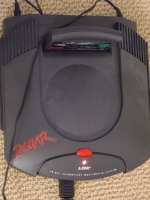 Atari Jaguar System Console Bundle with Power & TV Hookup + Controller Complete