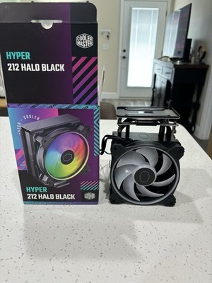 Cooler Master Hyper 212 Halo 120mm CPU Fan with Heatsink - Black