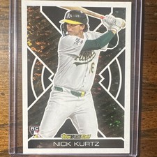Topps 2025 Update Series Black Gold Foil Nick Kurtz RC Insert BG-20 Athletics