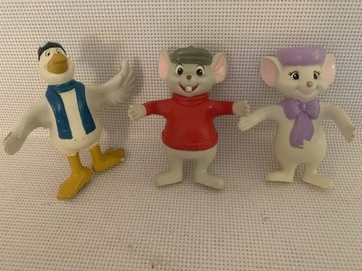 Disney Die Retter Down Under Bernard Bianca & Wilbur Figuren x 3