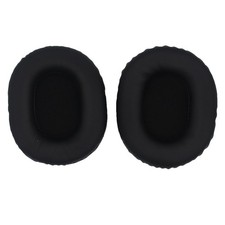 100x80mm Ear Pads for Headphones Covers Replacement Soft Sponge Leather1696