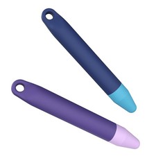 Kid-Friendly Pens for Touch Screens - 2 Pack of Purple and Blue Purple,