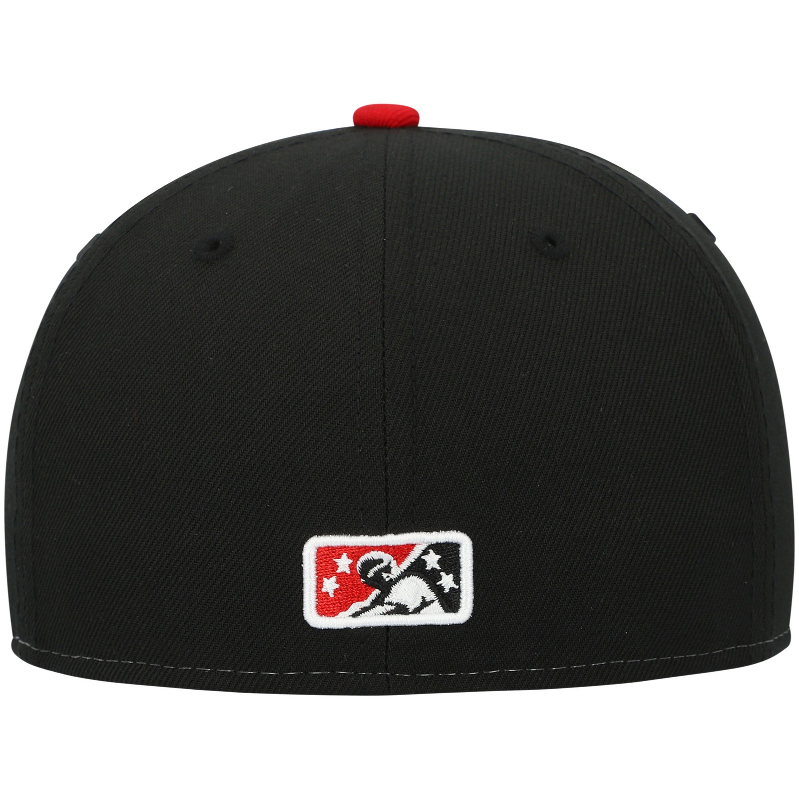 PONY Cappello Uomo New Era Bianco Binghamton Rumble Ponies Tema Notte 59FIFTY Fitted