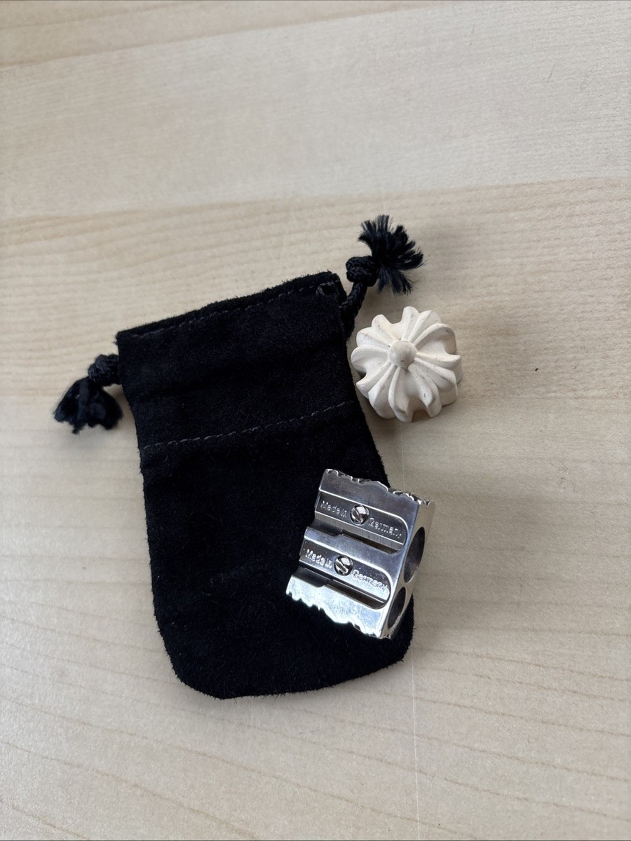 Chrome Hearts Silver Pencil Sharpener and Eraser | eBay