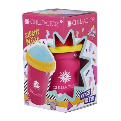 Chill Factor Colour Shock slushy maker Perfectly Pink - Reusable slushy maker cu