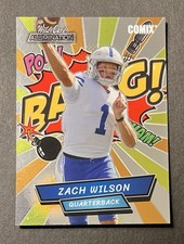 2021 Wild Card Alumination - Comix Zach Wilson #AC-2 Orange/Yellow (RC)