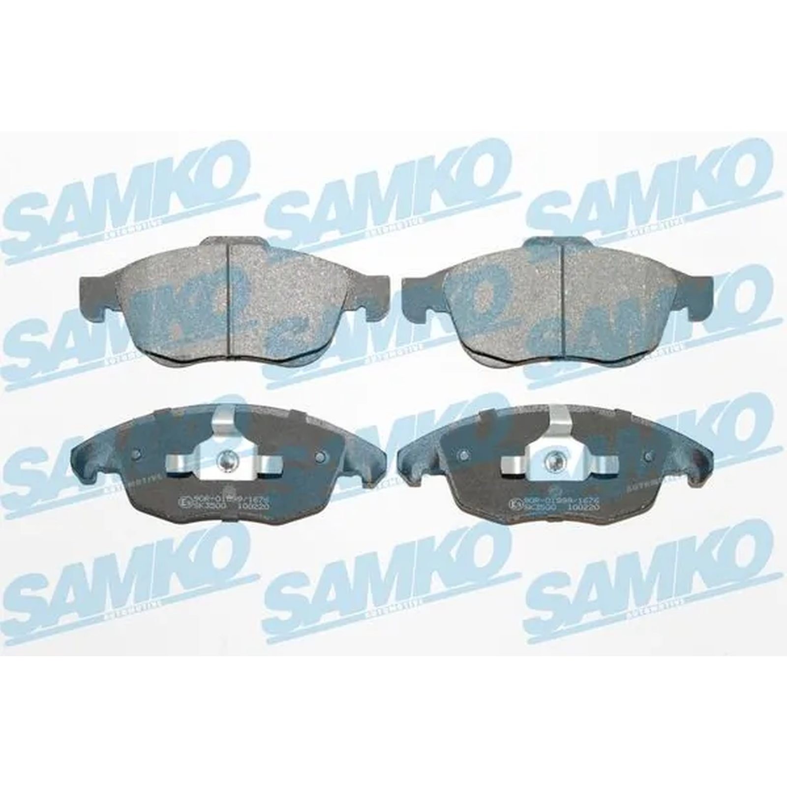 1x ORIGINAL® SAMKO Bremsbelagsatz, Scheibenbremse Vorne für Citroën BERLINGO